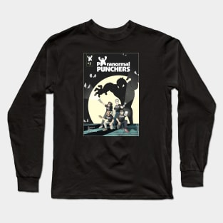 Paranormal Punchers Comic Book Long Sleeve T-Shirt